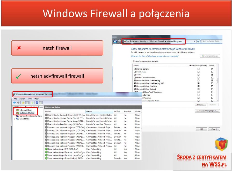 netsh firewall
