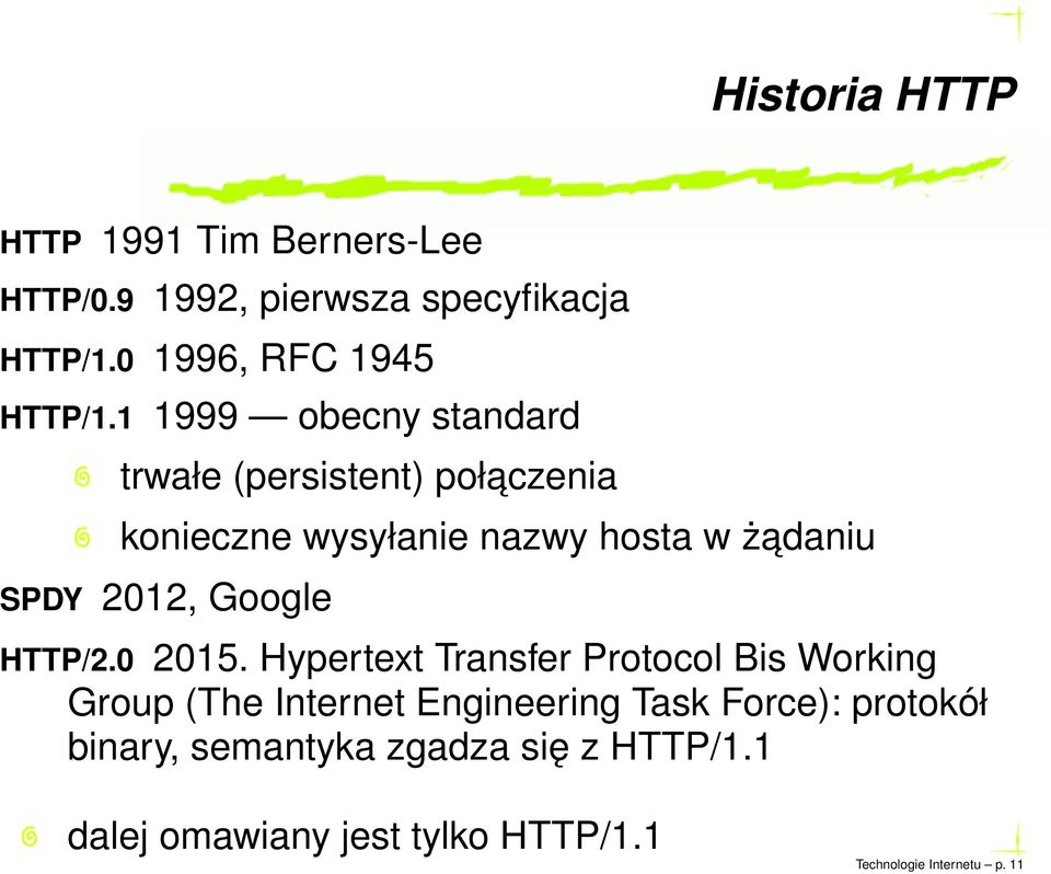 Google HTTP/2.0 2015.