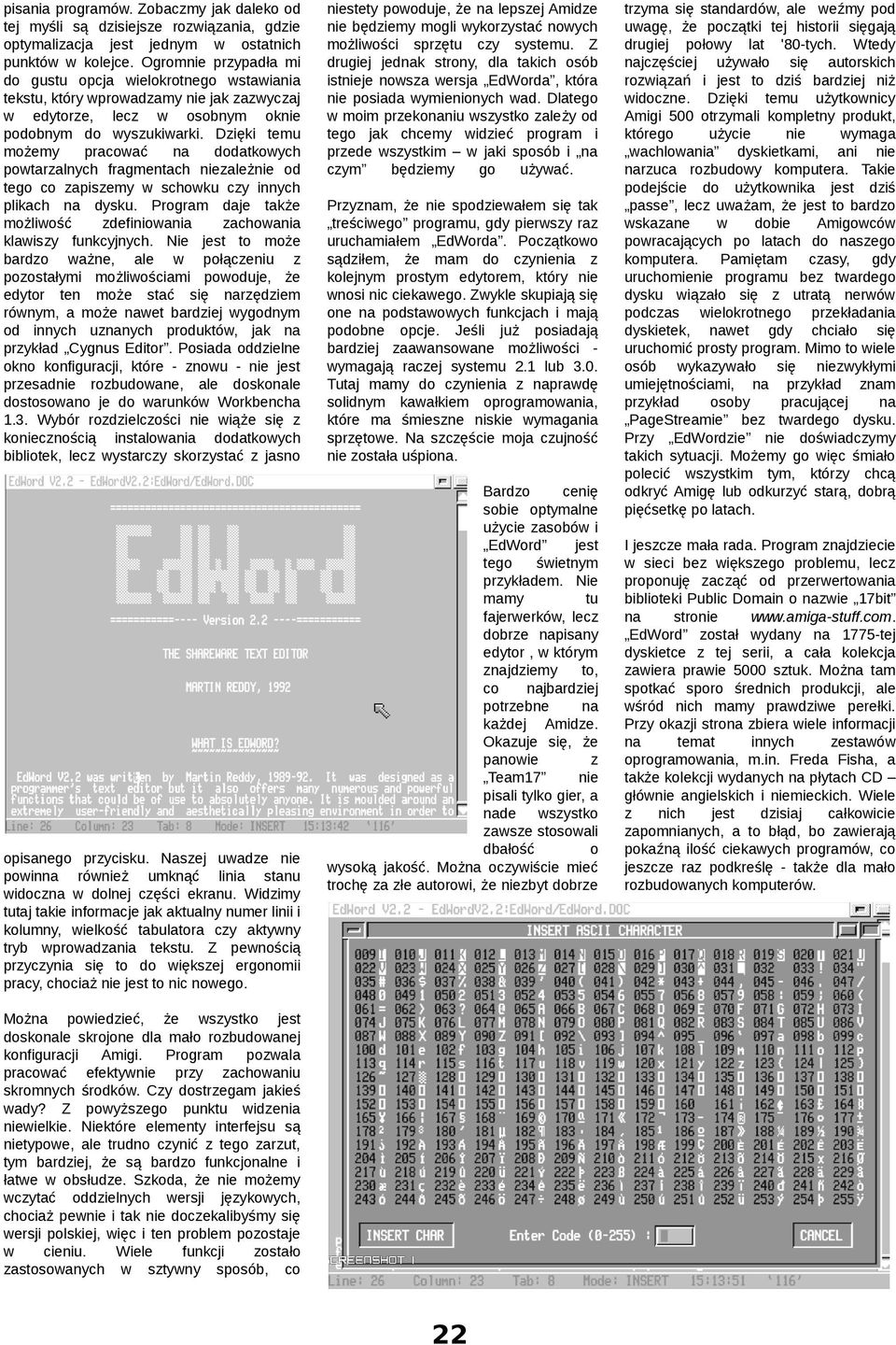 Dięki temu możemy pracoać datkoych potaralnych fragmentach nieależnie od tego co apisemy schoku cy innych plikach dysku. Program daje także możliość definioania achoania klaisy funkcyjnych.