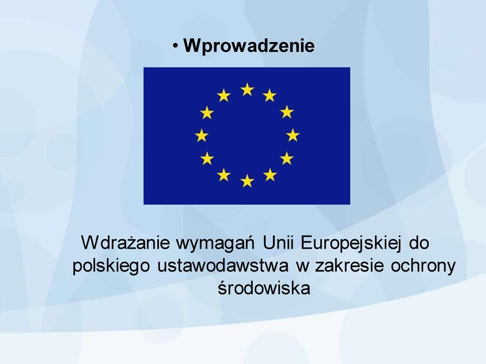 do polskiego ustawodawstwa