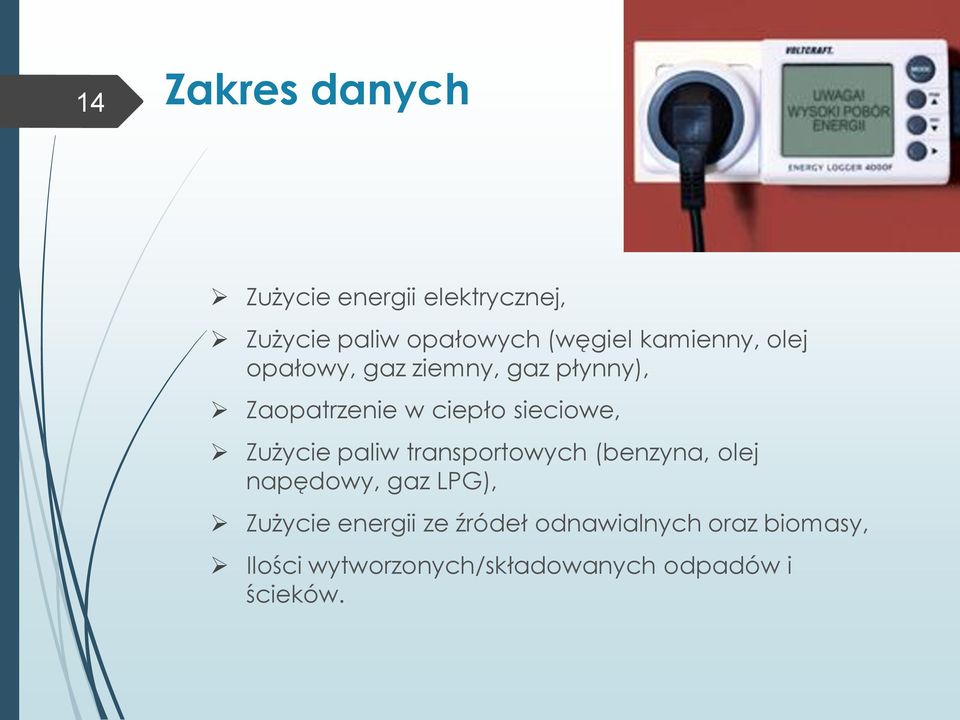 Zużycie paliw transportowych (benzyna, olej napędowy, gaz LPG), Zużycie energii