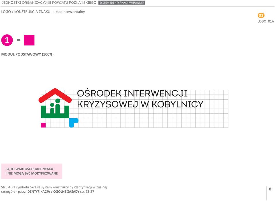 MODYFIKOWANE Struktura symbolu określa system konstrukcyjny