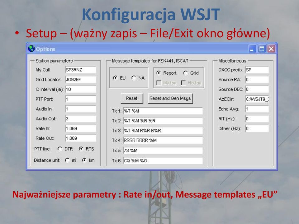 główne) Najważniejsze