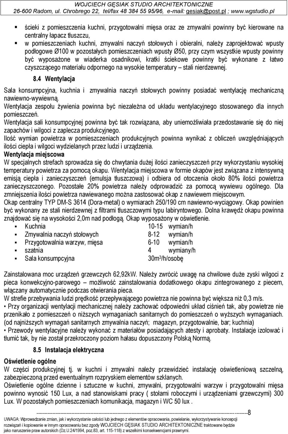 czyszczącego materiału odpornego na wysokie temperatury stali nierdzewnej. 8.
