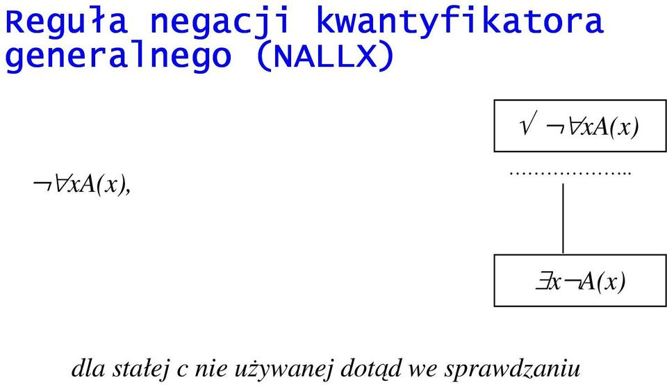 (NALLX) xa(x) xa(x), x A(x)