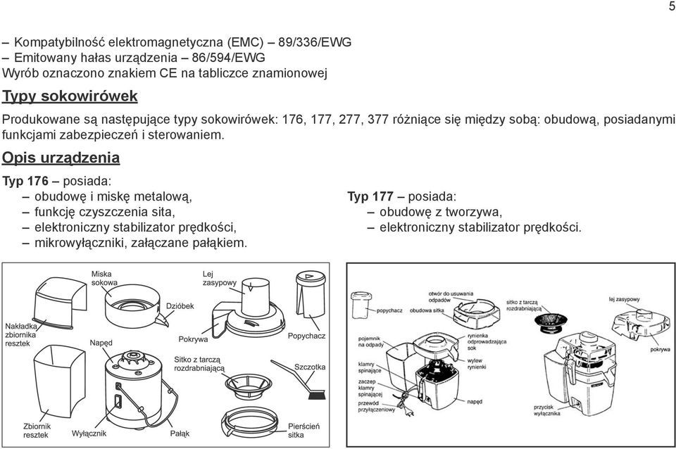 posiadanymi funkcjami zabezpieczeń i sterowaniem.