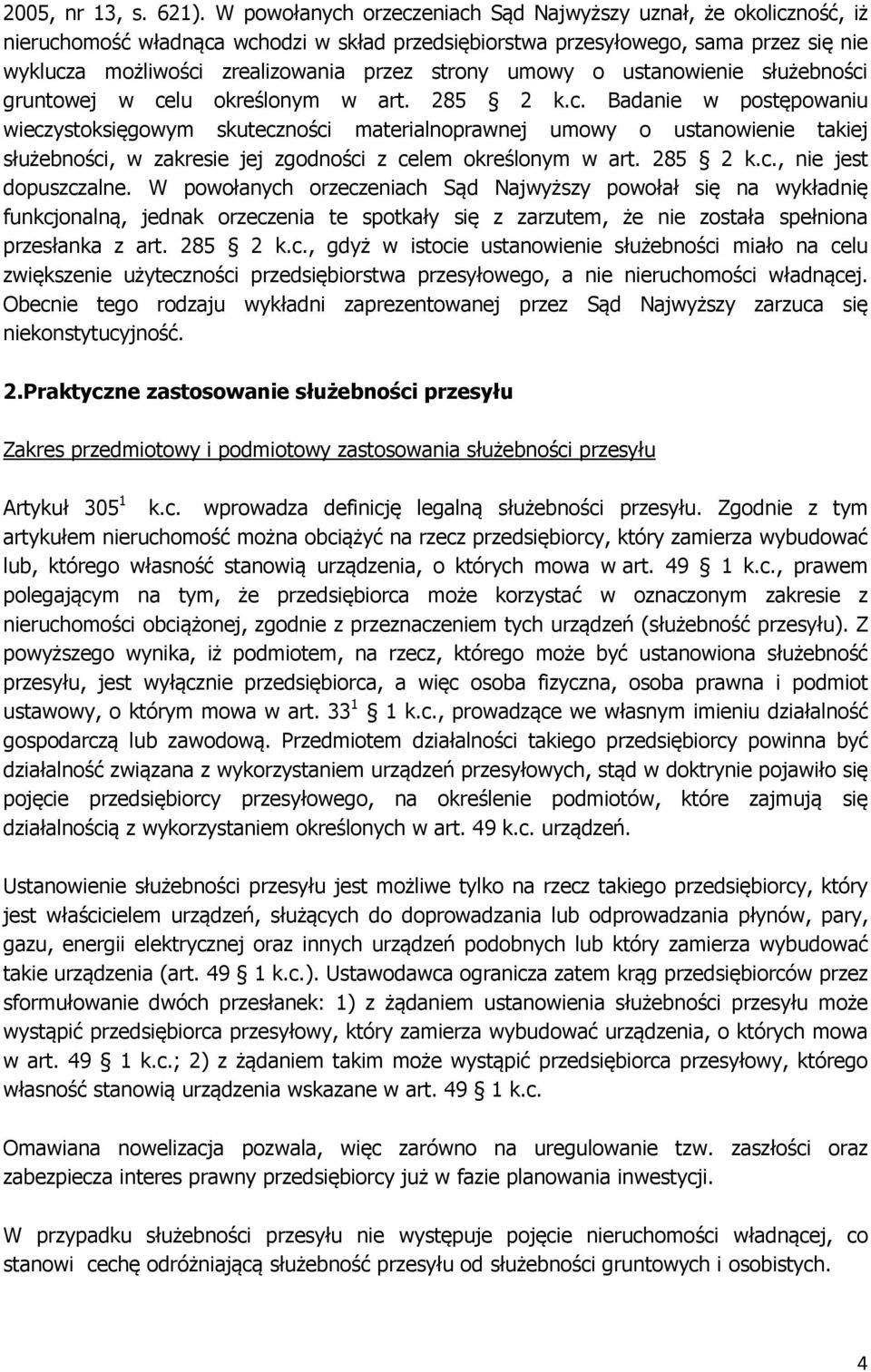 strony umowy o ustanowienie służebności