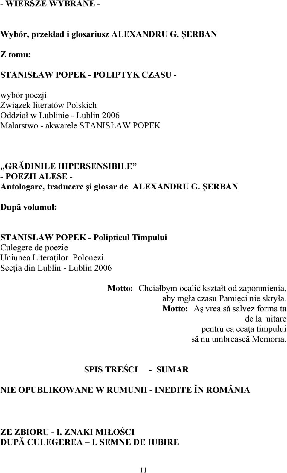 POEZII ALESE - Antologare, traducere şi glosar de ALEXANDRU G.