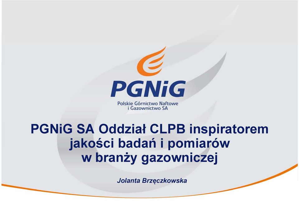 badań i pomiarów w branży