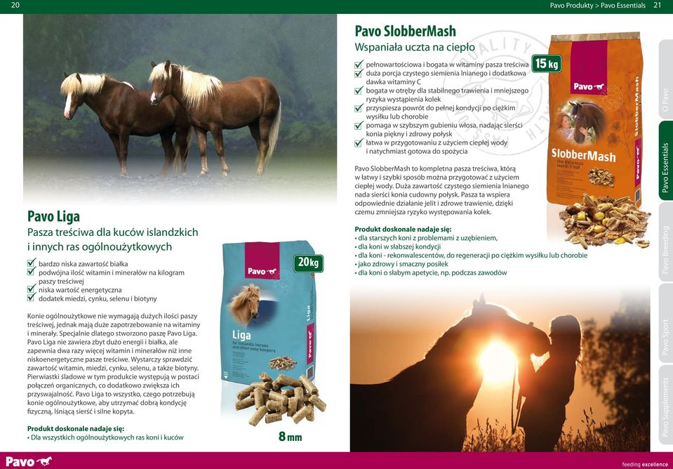 duże zapotrzebowanie na witaminy i minerały. Specjalnie dlatego stworzono paszę Pavo Liga.