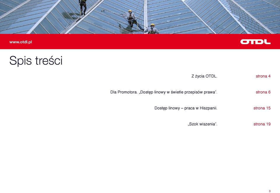 Dostęp linowy w świetle przepisów prawa.