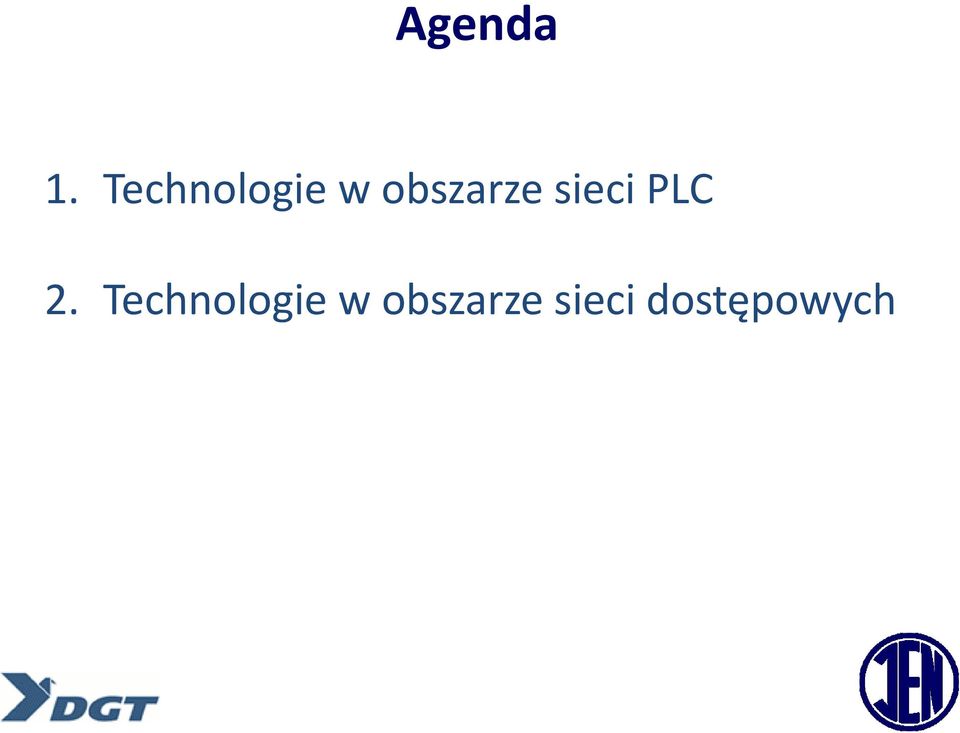 obszarze sieci PLC 2.