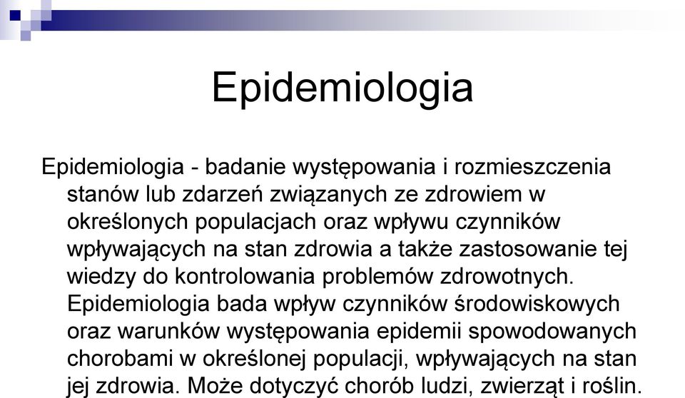 kontrolowania problemów zdrowotnych.