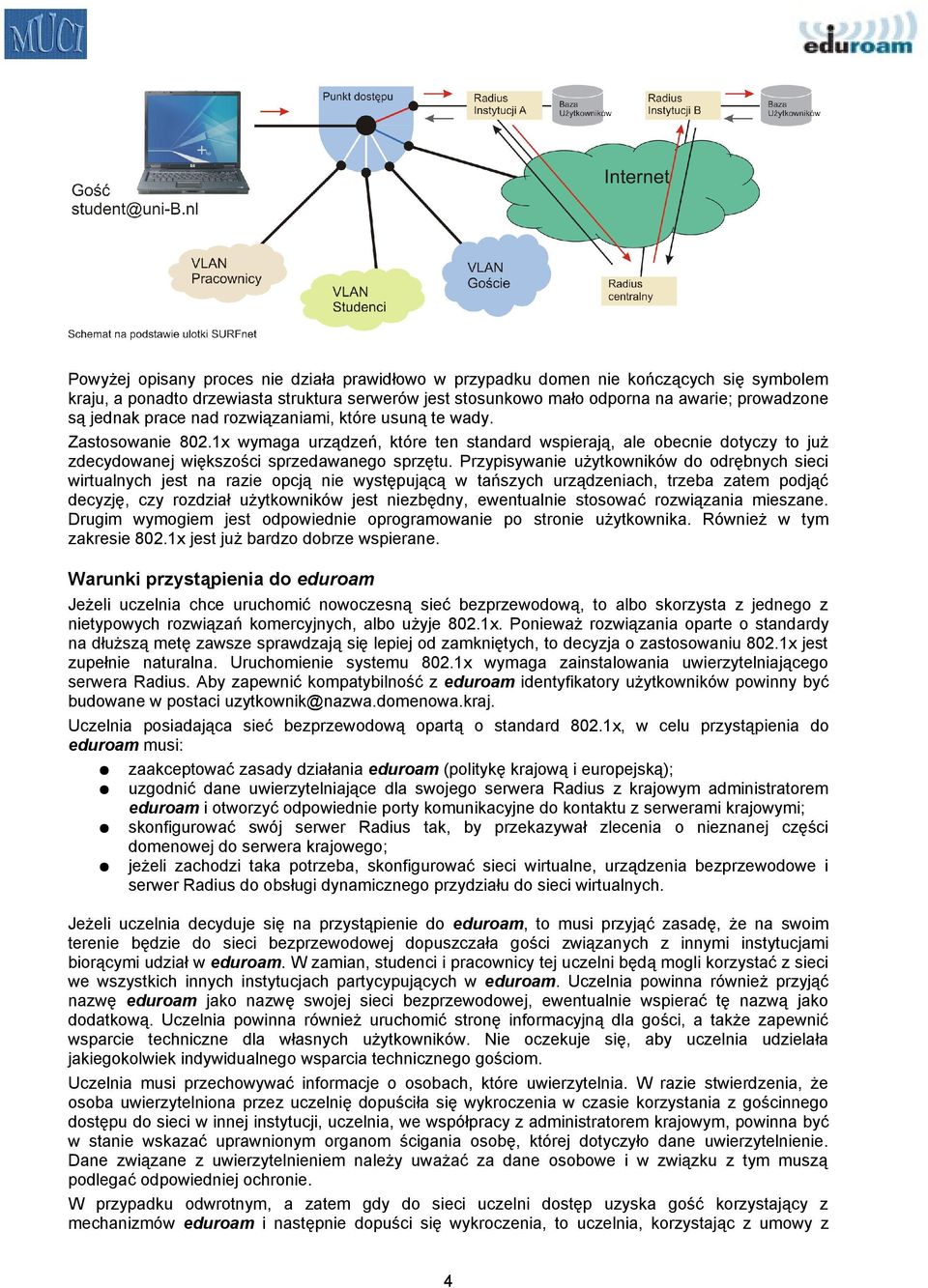 Przypisywanie użytkowników do odrębnych sieci wirtualnych jest na razie opcją nie występującą w tańszych urządzeniach, trzeba zatem podjąć decyzję, czy rozdział użytkowników jest niezbędny,