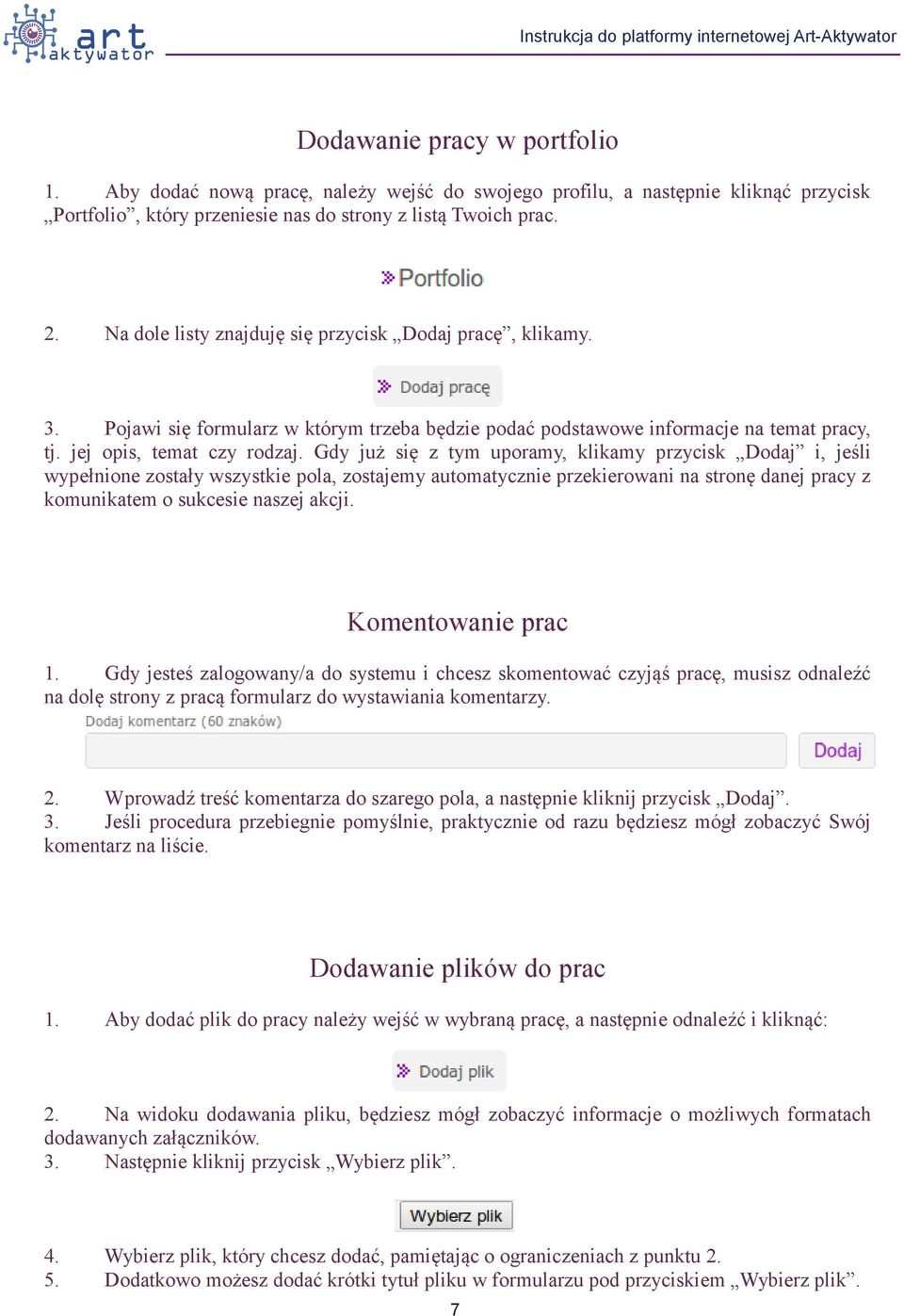 Gdy już się z tym uporamy, klikamy przycisk Dodaj i, jeśli wypełnione zostały wszystkie pola, zostajemy automatycznie przekierowani na stronę danej pracy z komunikatem o sukcesie naszej akcji.