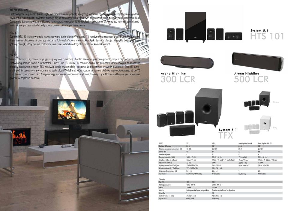 Uniwersalny subwoofer aktywny bez najmniejszych kłopotów solidnie poruszy wtedy kiedy trzeba powietrzem w pomieszczeniu.