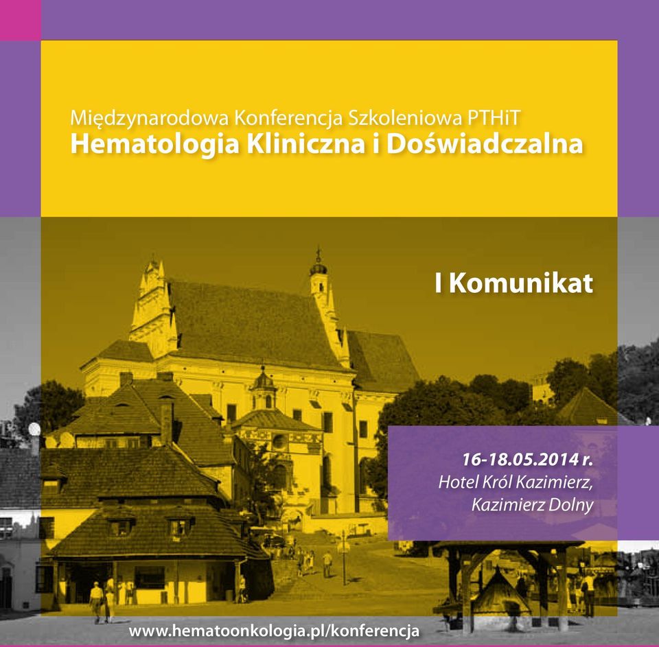 Komunikat 16-18.05.2014 r.