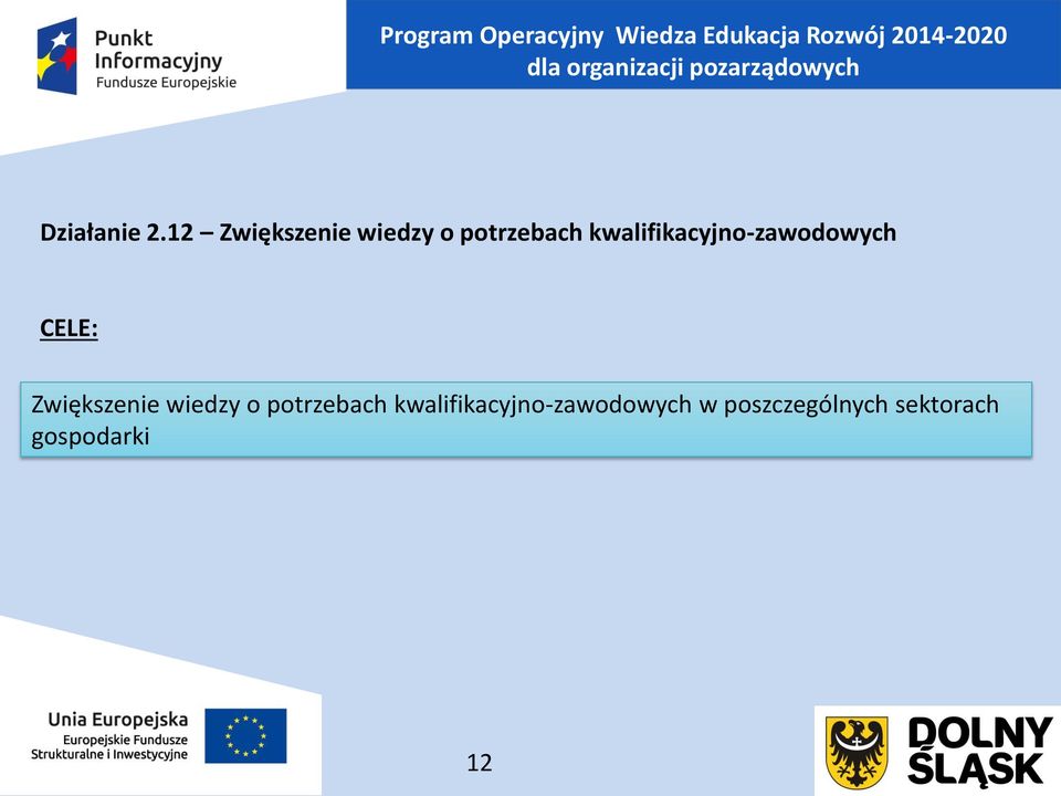 kwalifikacyjno-zawodowych Zwiększenie