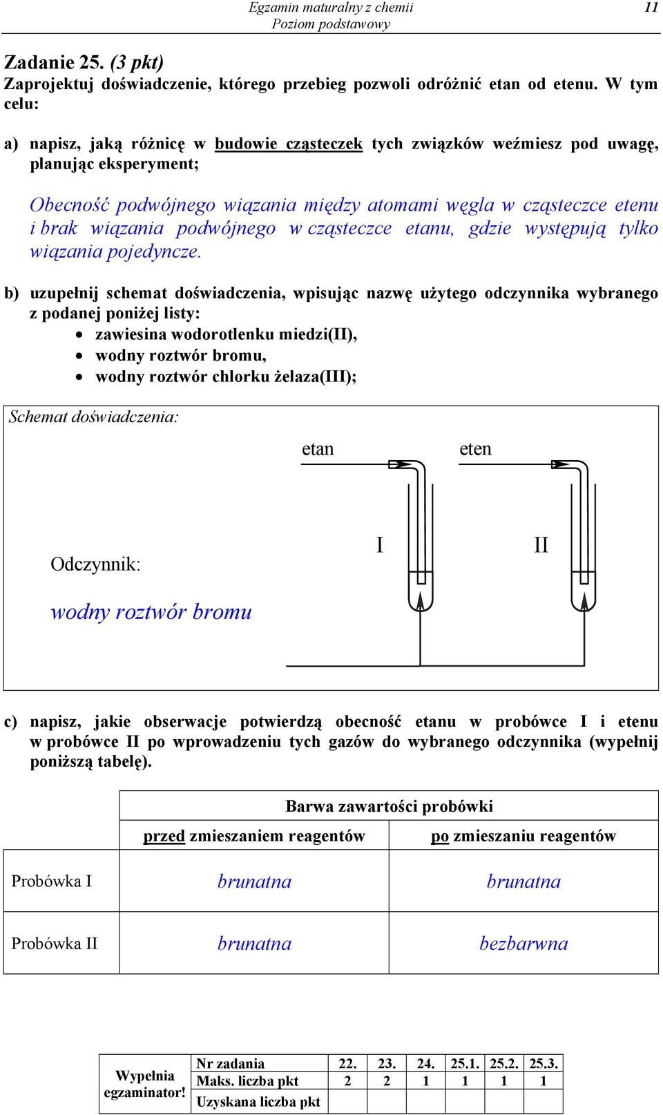 podwójnego w cząsteczce etanu, gdzie występują tylko wiązania pojedyncze.