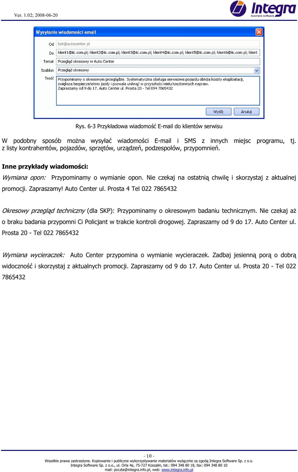 Nie czekaj na ostatnią chwilę i skorzystaj z aktualnej promocji. Zapraszamy! Auto Center ul.