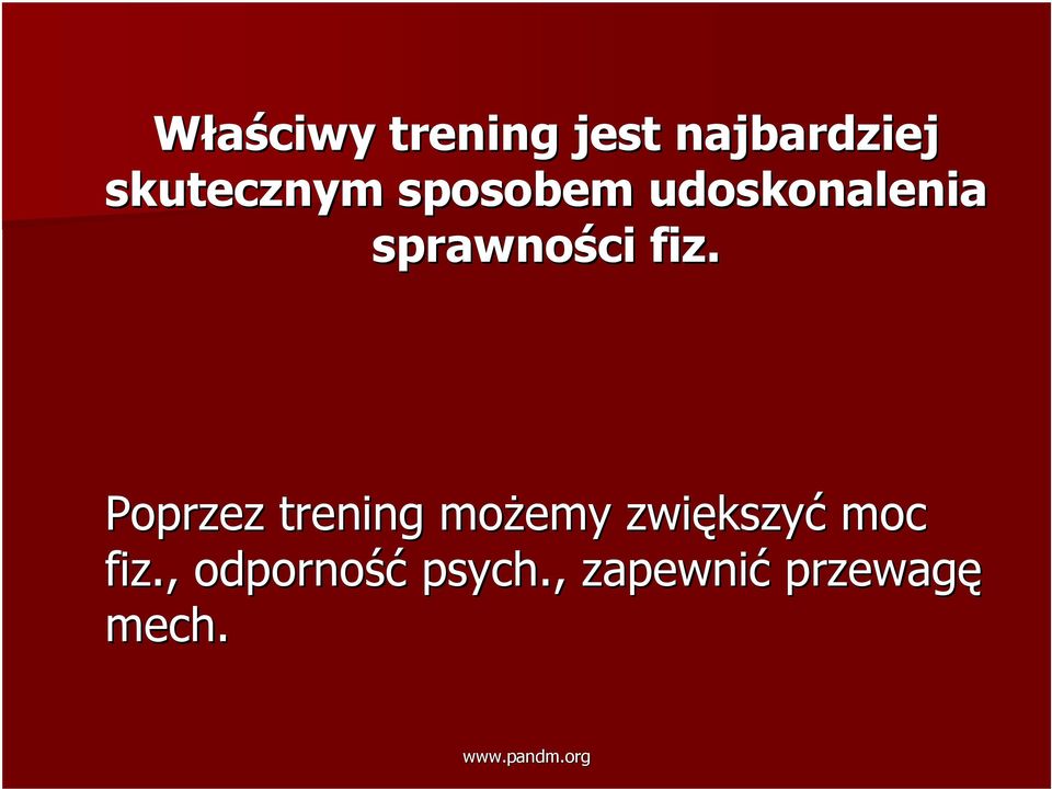 sprawności fiz.