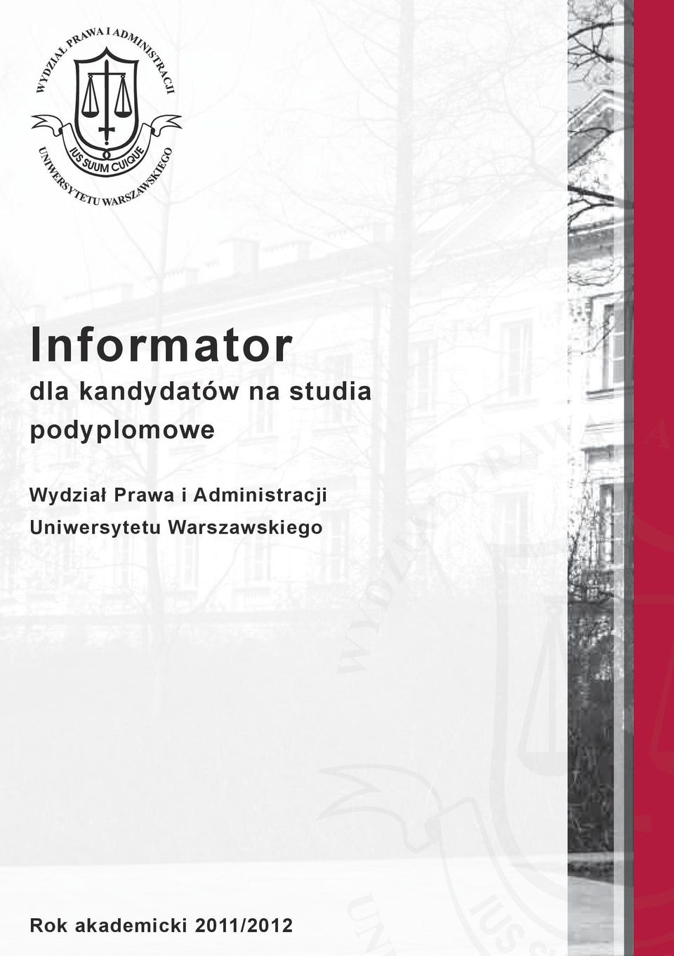 i Administracji Uniwersytetu