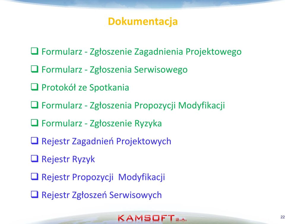 Propozycji Modyfikacji Formularz - Zgłoszenie Ryzyka Rejestr Zagadnień