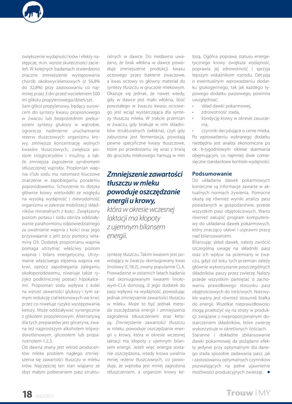 propylenowego/dzień/szt.