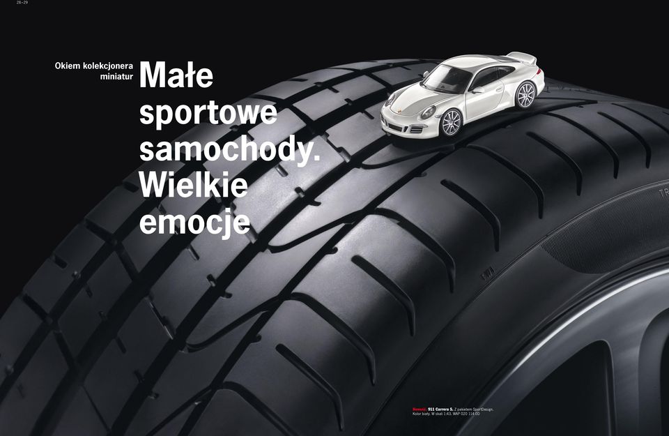 Wielkie emocje Nowość. 911 Carrera S.