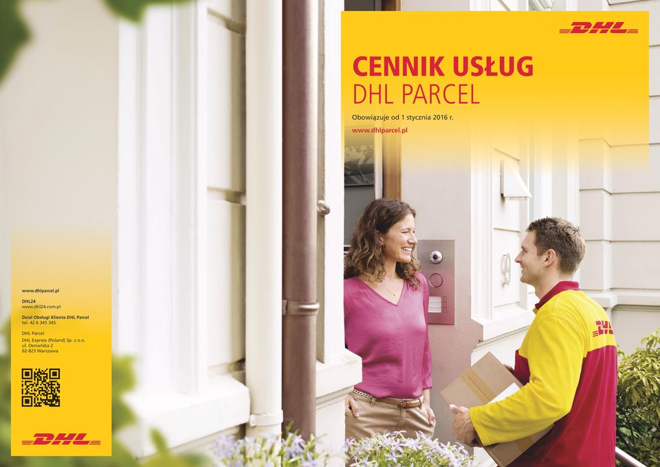 pl Dział Obsługi Klienta DHL Parcel tel.