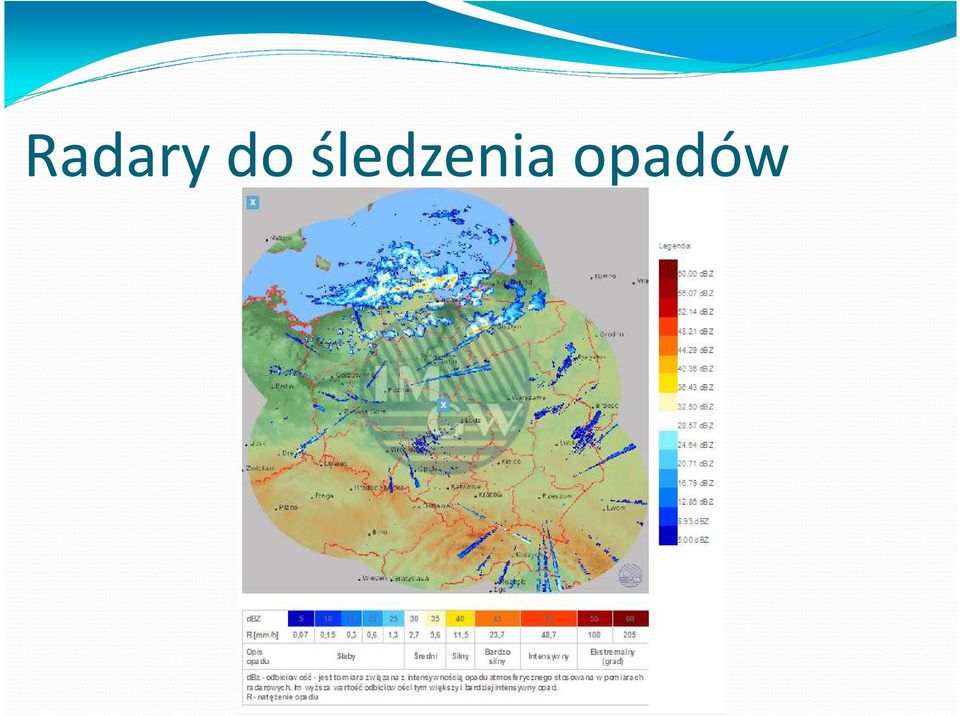 opadów