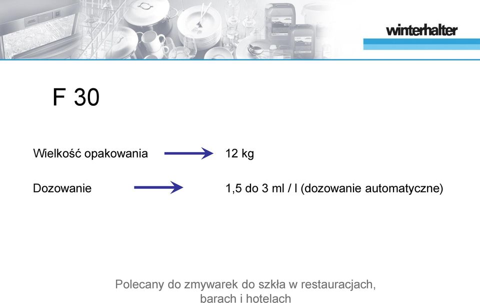 automatyczne) Polecany do zmywarek