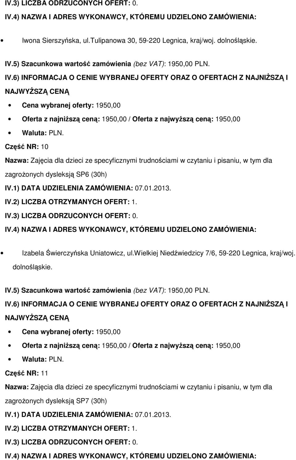 zagroŝonych dysleksją SP6 (30h) Izabela Świerczyńska Uniatowicz, ul.