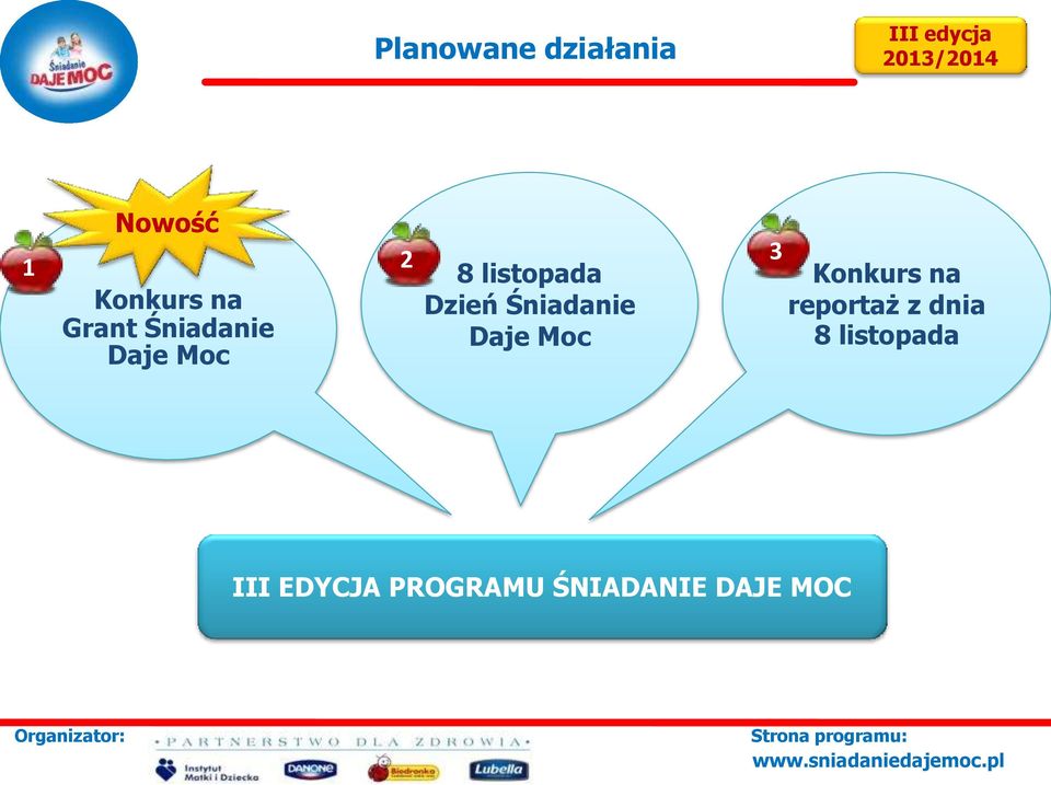 Dzień Śniadanie Daje Moc 3 Konkurs na reportaż z
