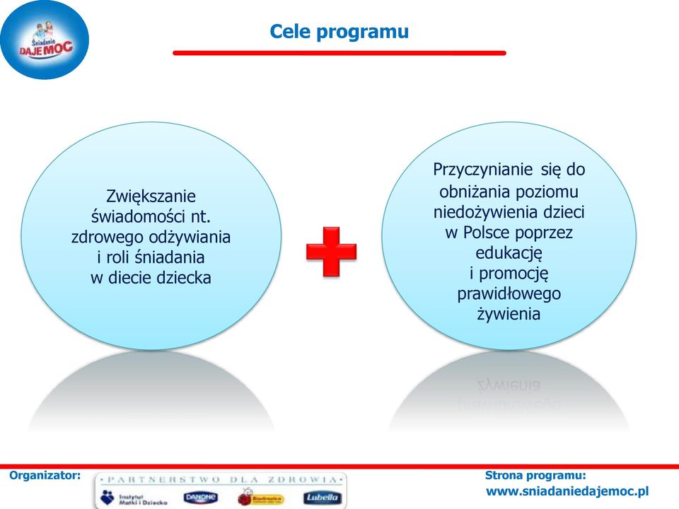 Przyczynianie się do obniżania poziomu niedożywienia