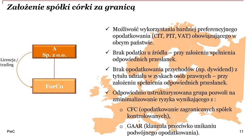 dywidend) z tytułu udziału w zyskach osób prawnych przy założeniu spełnienia odpowiednich przesłanek.