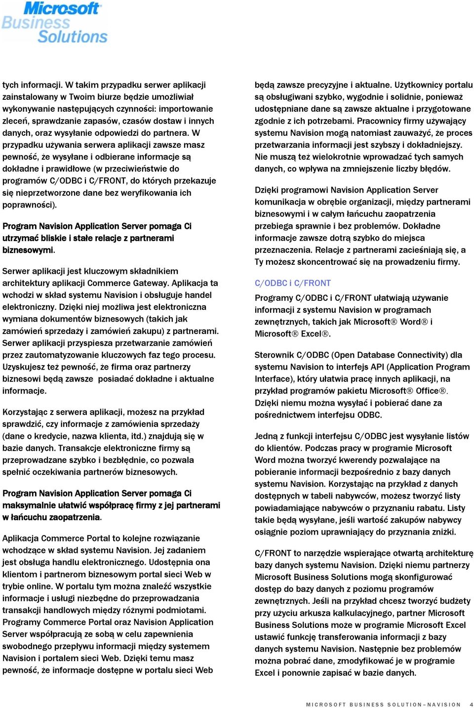 wysyłanie odpowiedzi do partnera.