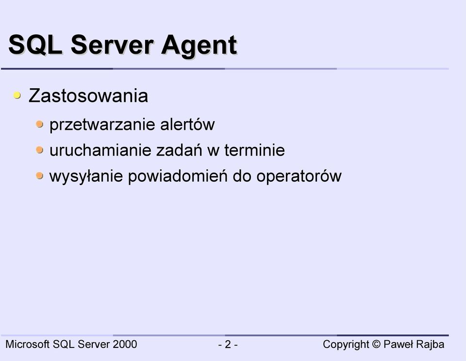 uruchamianie zadań w terminie