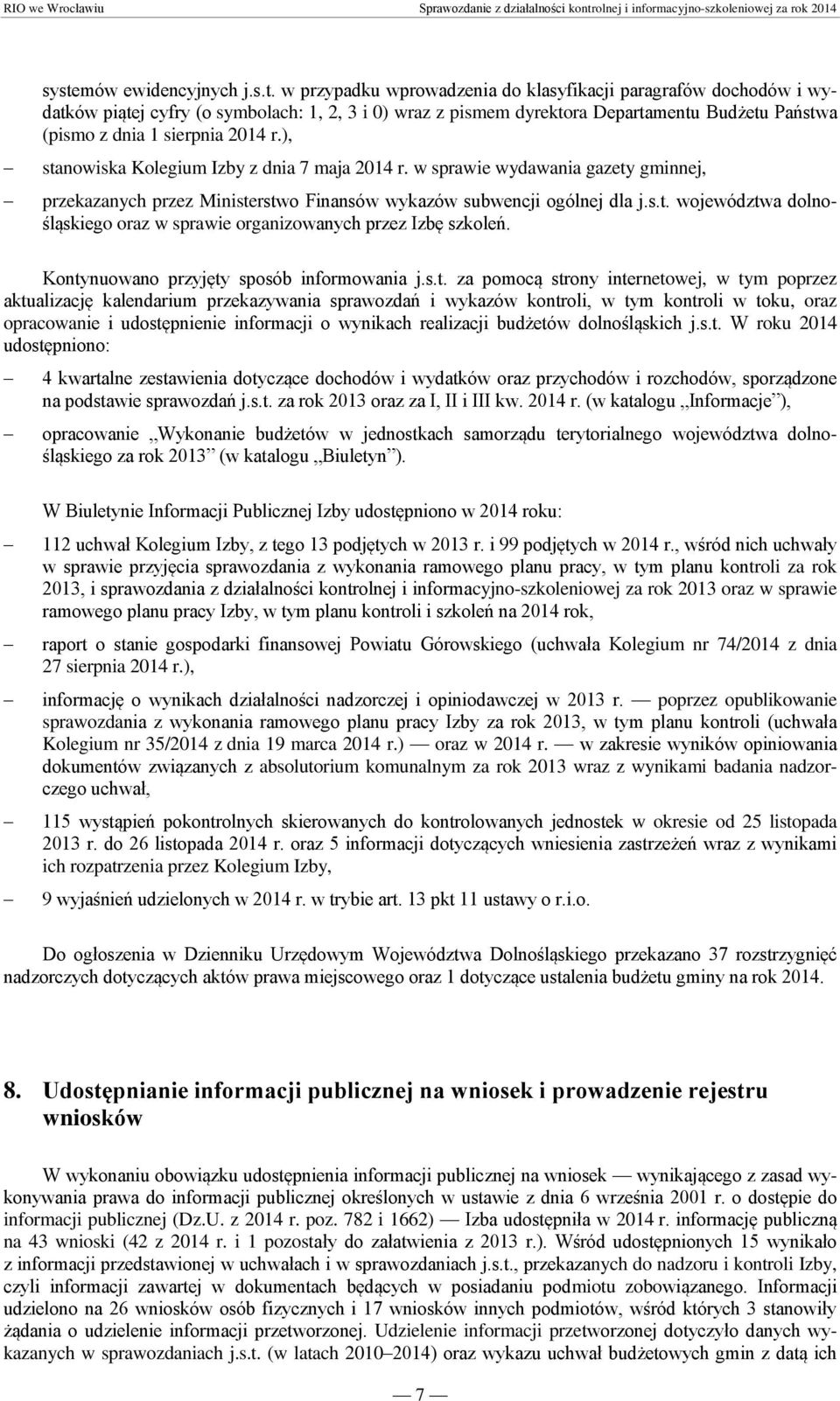 mów ewidencyjnych j.s.t.