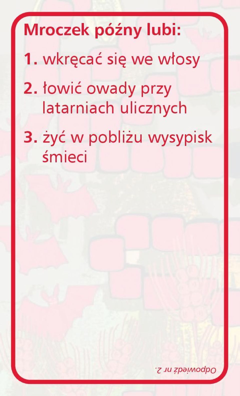 łowić owady przy latarniach