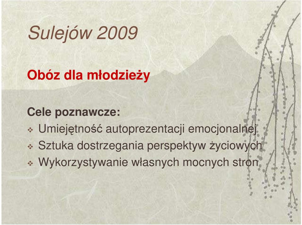 emocjonalnej Sztuka dostrzegania
