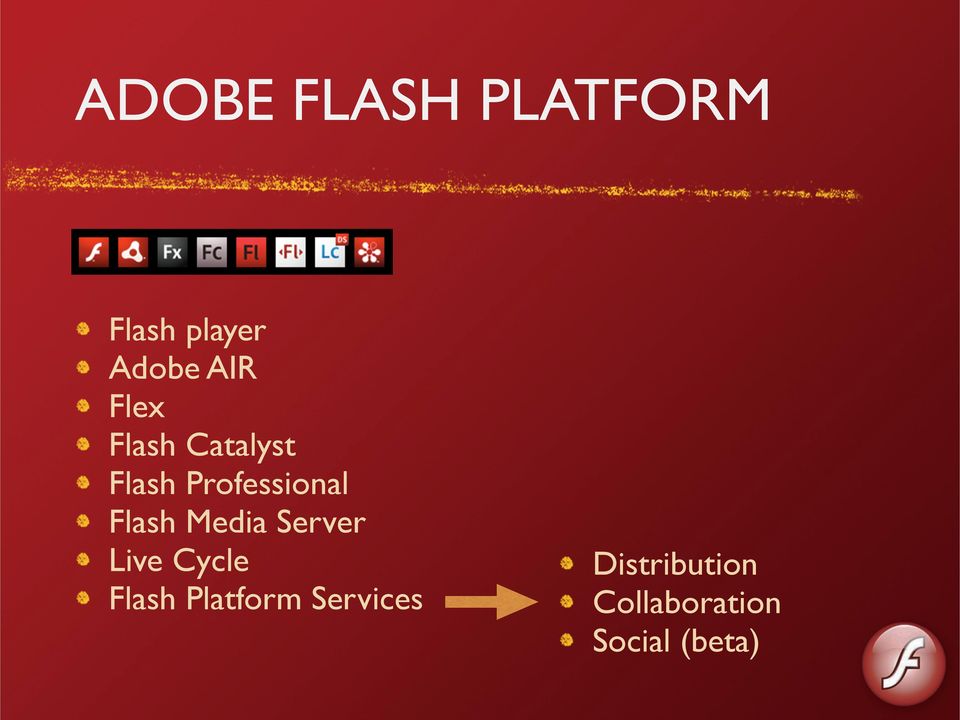 Media Server Live Cycle Flash Platform