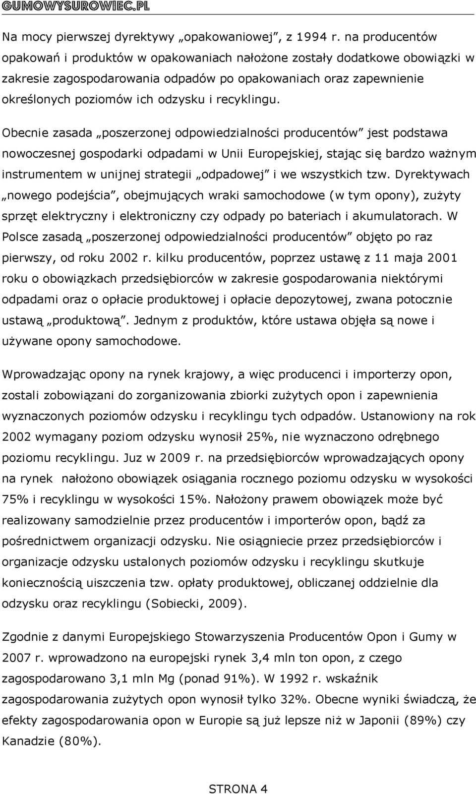 recyklingu.