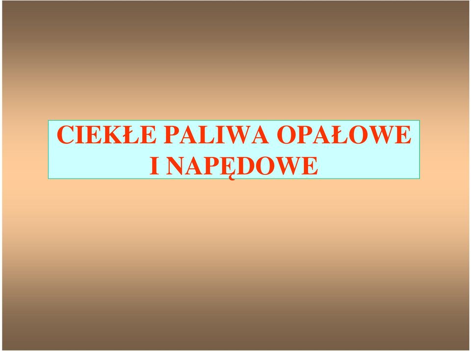 OPAŁOWE I