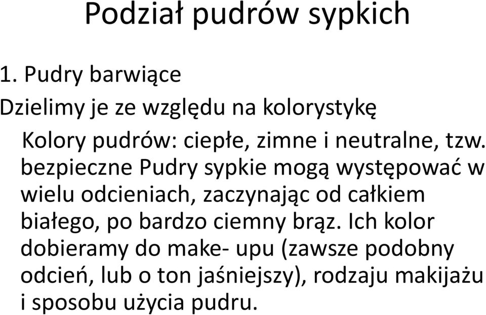 neutralne, tzw.