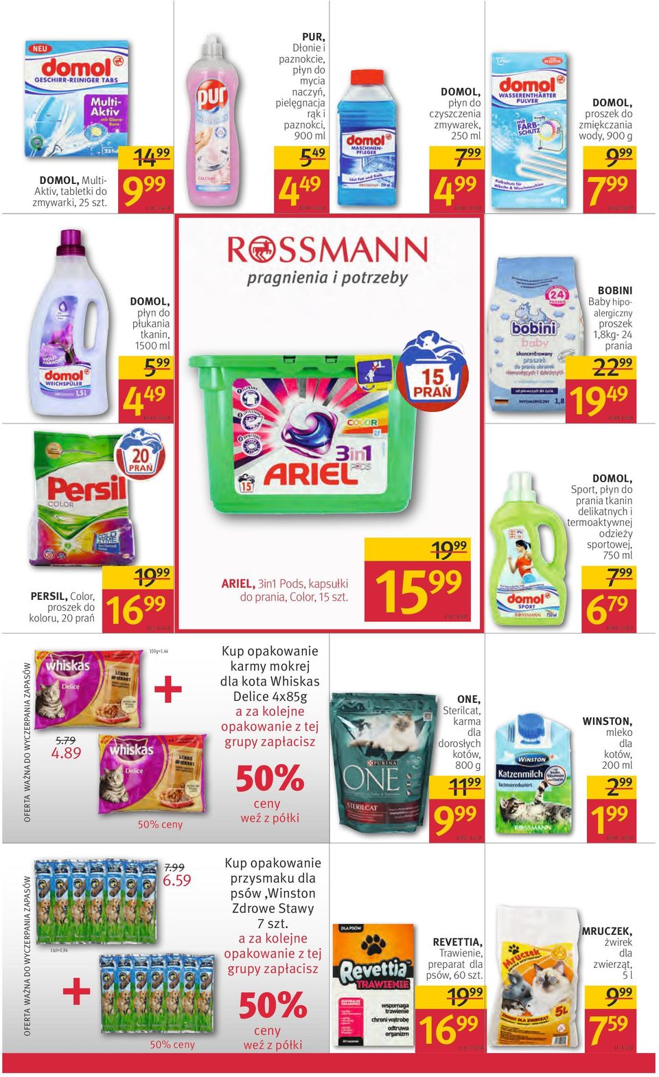 100 ml = 0,50 zł 100 ml = 1. zł alergiczny proszek 1,8kg- 24 prania 5 22 449 1949 100 ml = 0,30 zł PERSIL, Color, proszek do koloru, 20 prań 16 OFERTA WAŻNA DO WYCZERPANIA ZAPASÓW 100ml=1.
