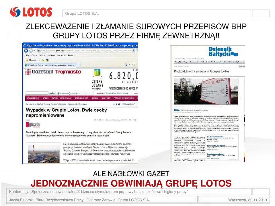 FIRMĘ ZEWNETRZNĄ!