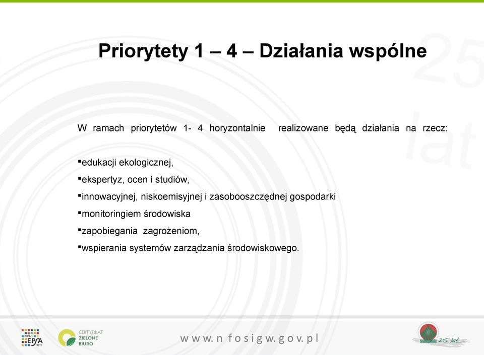 studiów, innowacyjnej, niskoemisyjnej i zasobooszczędnej gospodarki