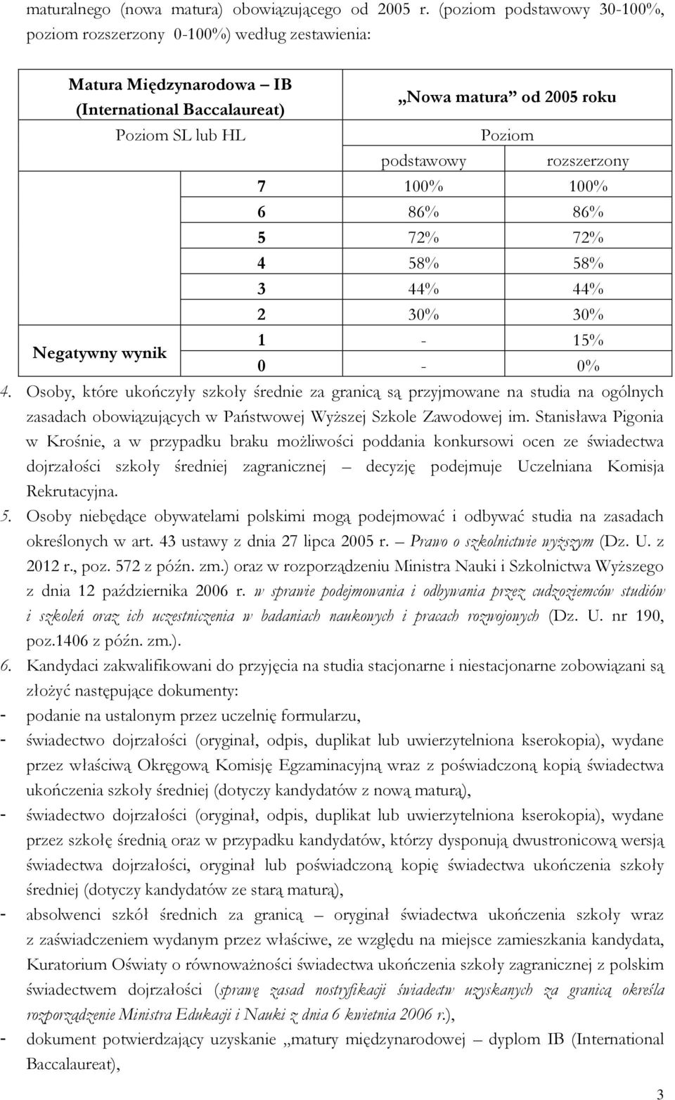 Poziom rozszerzony 7 100% 100% 6 86% 86% 5 72% 72% 4 58% 58% 3 44% 44% 2 30% 30% 1-15% 0-0% 4.