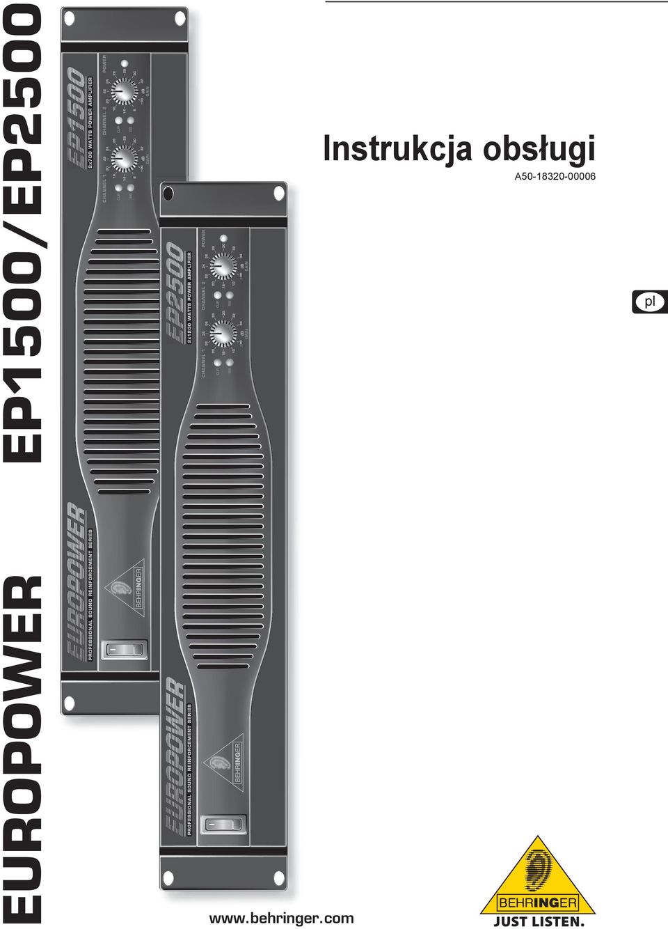 AMPLIFIER EP1500/EP2500